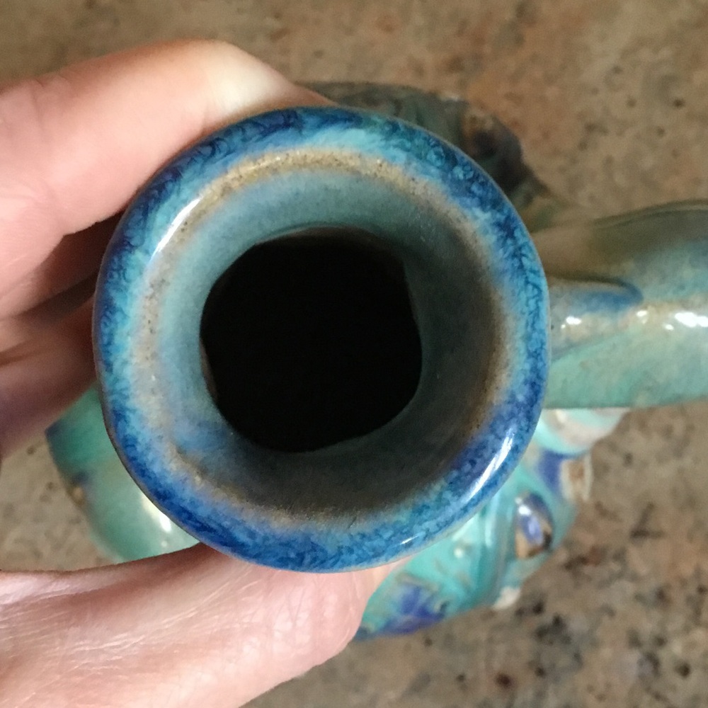 Vintage RARE Handmade Ceramic Pottery Vase - Picture 3 of 14